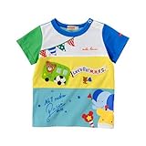 ミキハウス(mikihouse) Let's play sports プッチー＆うさこ半袖Ｔシャツ（12-5206-974） 100cm マルチ（87）