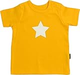 Anna Nicola(アンナニコラ) 星柄半袖Ｔシャツ (90cm, イエロー)