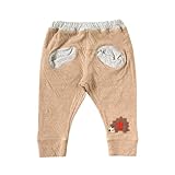 ホッペッタ プラス Hoppetta plus オーガニックコットンサルエルパンツ ブラウン 90cm 51955