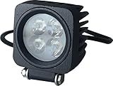 SEIKOH LEDワークライト 高輝度 12W 4連 12V 24V対応 6000ｋ 角型 汎用 広角タイプ 防水仕様