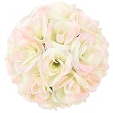 不二貿易 フラワーボール ローズ Sサイズ ライトピンク 23699