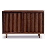 星野 日本製 タモ材 完成品 150 下駄箱 (BR)