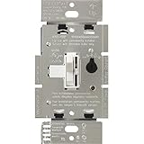 Lutron AYCL-253P-WH Ariadni 250-watt Single Pole/3-Way CFL/LED Dimmer, White [並行輸入品]