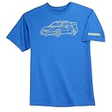 純正スバルWRX Tec図面TシャツTシャツ – Mサイズ