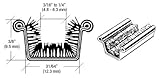 CRLビーズリジッドUpper Divisionバーfor GM 1953 – 1963 – 72 in long