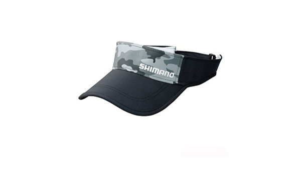 Amazon シマノ サンバイザー Ca 043m ダークグレーカモ シマノ Shimano スポーツ アウトドア