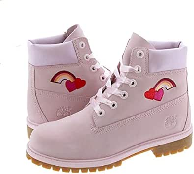 Amazon ティンバーランド 6inch Premium Wp Boot Nubuck Pink Light Junior 並行輸入品 Timberland ティンバーランド スニーカー
