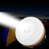 Hometown　進級版キキャンプライト ランタン　USB充電式　4つ調光モード　LED懐中電灯　明るさ180LM/連続点灯8時間　コンパクト　軽量　防止仕様　防災・キャンプ用品 (２個セット)