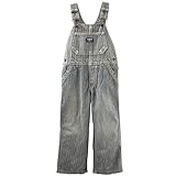 OshKosh B'gosh(オシュコシュ ビゴッシュ) ヒッコリー柄オーバーオール/サロペット 12M(9-12ヶ月) [並行輸入品]