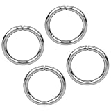 協進エル 附属金具 丸カン 25mm 4コ入 ニッケル 1171252-01 71252-01