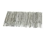 uxcell　 軸付き砥石　ドリルビットセット　研磨用　ダイヤモンドポイント　ツール　3mm直径　　30本セット