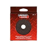 Lincoln Electric KH200 Abrasive Sanding Disc Fiber Backing Aluminum Oxide 4 Diameter 16 Grit (Pack o