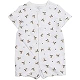 ポロ ラルフローレン ベビー Polo Ralph Lauren ラルフ ショートオール 白 カバーオール ロンパース パジャマ 赤ちゃん 6M