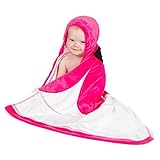 Blooming Baby Premium Hooded Bath Towel, Pink by Blooming Bath
