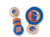 ボイジー州立ブロンコスWooden Baby Rattle Set