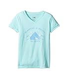 (ザノースフェイス) THE NORTH FACE キッズTシャツ Short Sleeve Reaxion Tee (Little Kids/Big Kids) Breeze Blue (Prior