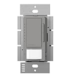 Lutron Maestro LED Dimmer switch with motion sensor, no neutral required, MSCL-OP153M-GR, Gray [並行輸入