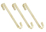 Dariceメタルドアハンガー 3 Pack ゴールド