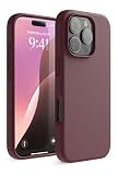 【elago】 iPhone 16 Pro 対応 ケース シリコン 耐衝撃 スマホケース 指紋 防止 サラサラ シリコンケース [ iPhone16Pro アイフォン 16 プロ 対応 携帯ケース ] iPhone 16Pro Case SILICONE CASE バーガンディー