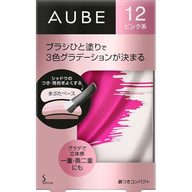 AUBE オーブ ブラシひと塗りシャドウN SC01 シースルーピンク ブラシひと塗りシャドウN SC01 シースルーピンク / オーブ(AUBE