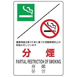 JIS規格安全標識ステッカー 分煙 NO SMOKING ユニット 803-162