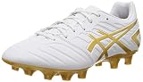 [アシックス] サッカースパイク DS LIGHT CLUB 122(ホワイト/リッチゴールド) 27.5 cm 3E
