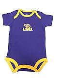 2つのトーンNCAA LSU Tigers College新生児幼児赤ちゃんクリーパー