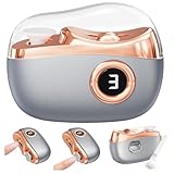 CEUKOZ 電動爪切り 爪磨き 2in1 LED液晶ディスプレイ 3段階スピード Type-C充電 低騒音 自動収納 赤ちゃん/子供/大人/高齢者適用