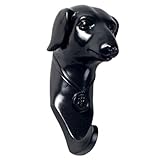 家庭用Chineseホームインテリア壁フック動物デザインPothook犬ブラック