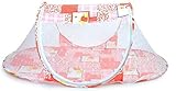Lautechco ポータブルベビー折りたたみベッドネットベビーベッド蚊帳ロッカーネット（ランダムカラー）