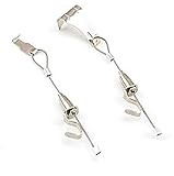 (NESHEXST)ピクチャー レール ワイヤー フック (2.0m 10本 フック1個)