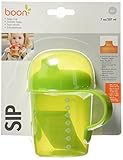 Boon Sip Short Firm Spout Sippy Cup, Green, 7 Ounce by Boon [並行輸入品]