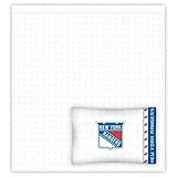 NHL New York Rangers Micro Fiber Sheet Set (Queen) [並行輸入品]