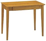 木製デスク90×55ｃｍ DK-9011LO ライトオーク色