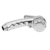 ホームバスルームトイレハンドヘルドBidetシャワーヘッドスプレーSprayerシルバートーンABS