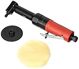 Dynabrade 18056 3 (76mm) Dia. Autobrade Red Right Angle Buffer, .4 hp, 3200 rpm, Rear Exhaust, 3/8-2