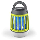 ランタン キャンプライト Elover 3-in-1 多機能LEDランタン殺虫ライト電撃殺虫器 2200mAhパワーバンク 照明機能 LEDモスキートランタン 省エネー ポータブル 小型 USB充電式