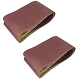 uxcell サンドペーパー サンディングベルト 研磨帯 1520x200mm 320グリット 研磨剤素材 2個