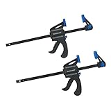 150mm Pack Of 2 Silverline Mini Clamps