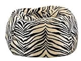 Gold Medal 30011265932TD Large Suede Tear Drop Bean Bag, Bengali Tiger Print [並行輸入品]