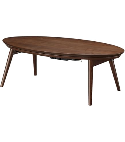 Amazon | AZUMAYA こたつテーブル コタツ エルフィ ウォールナット