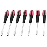 uxcell　六角ナットソケットレンチ　ドライバーハンドツールセット　3mm-6mm　7個入り