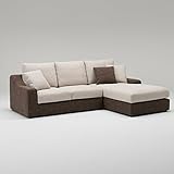 style proposer (スタイルプロポーザ) Rossi ミドル カウチソファ ハードタイプ 左カウチ ラフブラウン