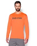Under ArmourメンズUA I魚長袖TシャツLarge Citrus Blast