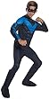 DC Comics Boys Deluxe Nightwing Costume M 641077