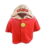 アンパンマン ドキンちゃん バイキンマン なりきり 変身 マント ポンチョ ハロウィン ap-narikiripc 70-80cm アンパンマン