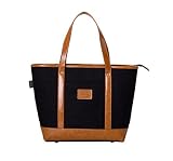 TMJJ　レディース 女性用　帆布/牛革　ハンドバッグ　ショルダーバッグ　トート　ショッピング　マザーズ　通勤　通学　出張　アウトドア　おしゃれ　大容量　カジュアル　A4サイズ　人気　ファッション