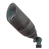 Best Quality Lighting LV08VRD Finished Outdoor Up Light with Clear Glass Shade, Green Verde [並行輸入品]