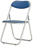 弘益　KOEKI　アルミ折り畳みイス　ブルー　AFC-1A(BL)