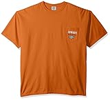 NCAA Oklahoma State Cowboys野球フレーム半袖ポケットTシャツ、XXL、burntorange